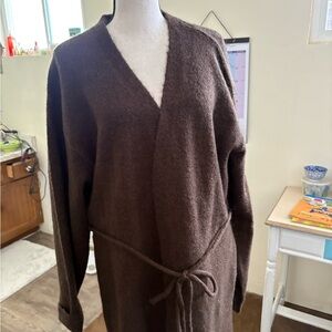 Brown Women's Cardigan Sweater